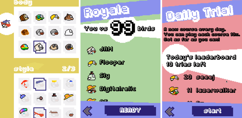 Illustration for article titled There’s A Flappy Bird Battle Royale Game Now, And It’s Good